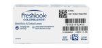 Lentilles de couleur Freshlook Colorblends Gray Mensuelle Sphérique - Boîte de 2