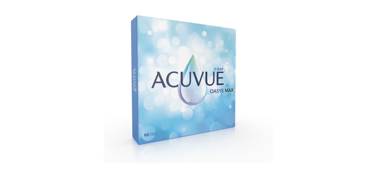 1-Day Acuvue Oasys Max - 90er Schachtel - Tageslinsen