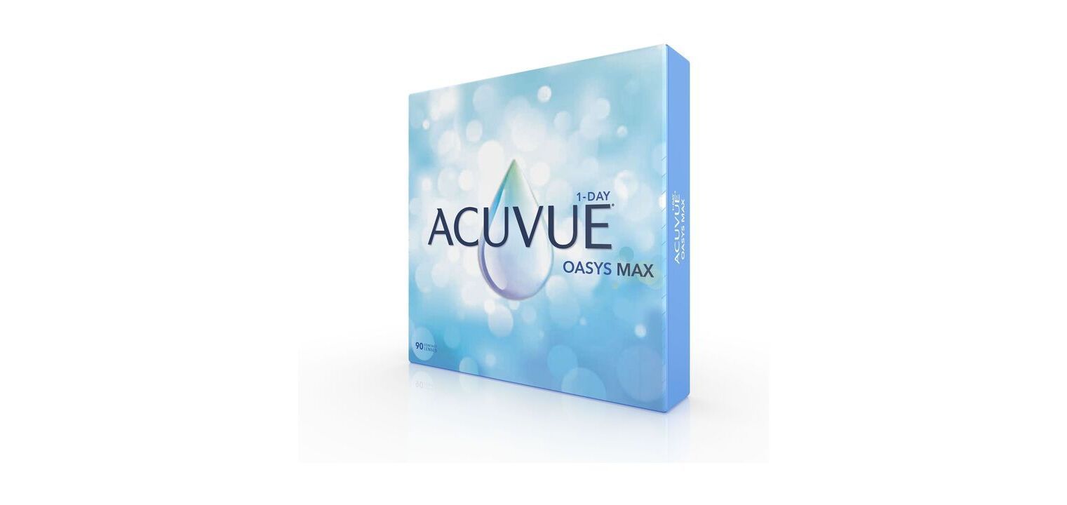 1-Day Acuvue Oasys Max - 90er Schachtel - Tageslinsen