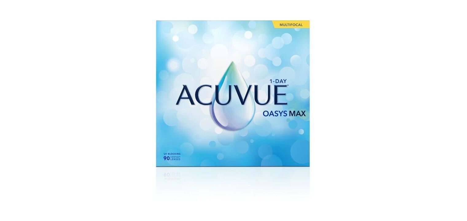 1-Day Acuvue Oasys Max Multifocal - 90er Schachtel - Tageslinsen