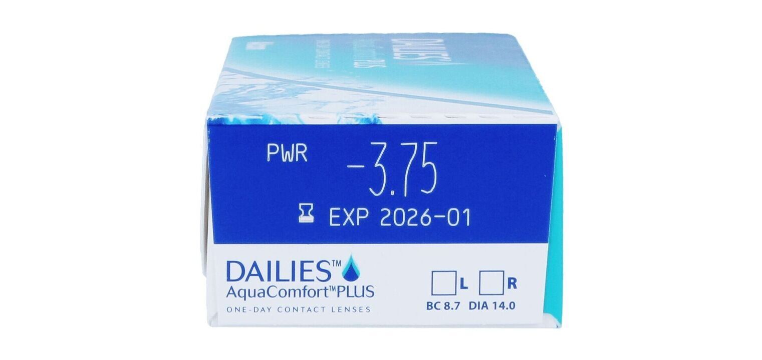 Dailies Aqua Comfort Plus - Boîte de 30 - Lentilles Journalière