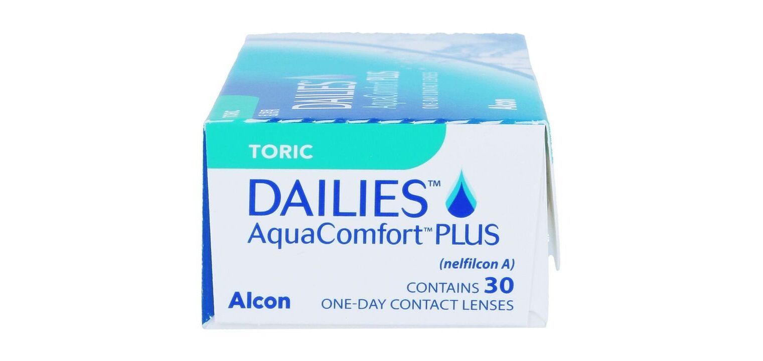 Dailies AquaComfort Plus Toric - Boîte de 30 - Lentilles Journalière