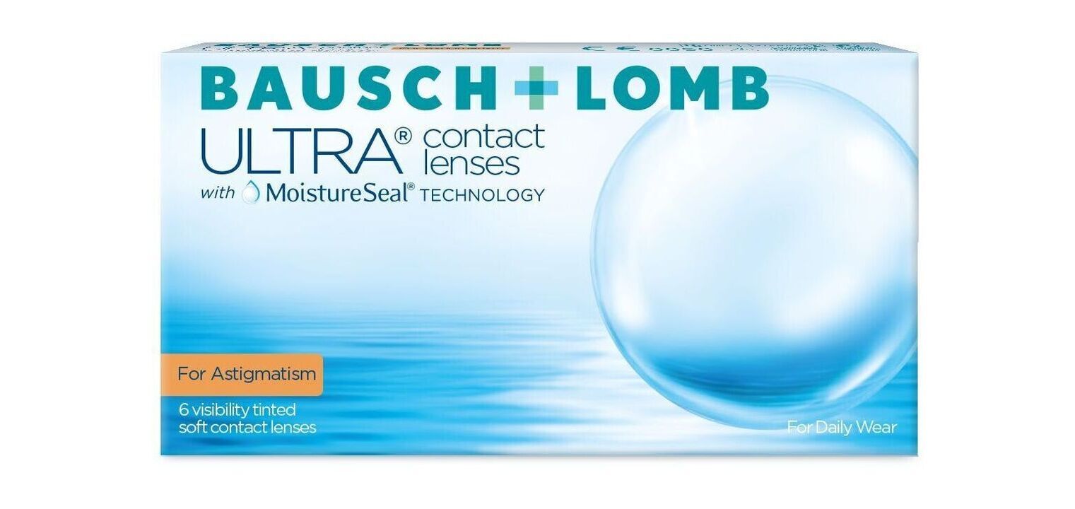 Ultra For Astigmatism - 6er Schachtel - Monatslinsen