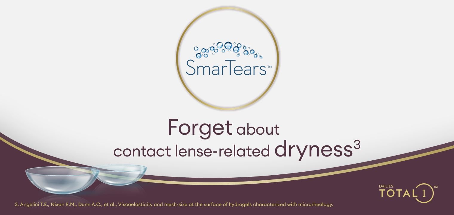Dailies Total1 - Pack of 90 - Daily Contact lenses