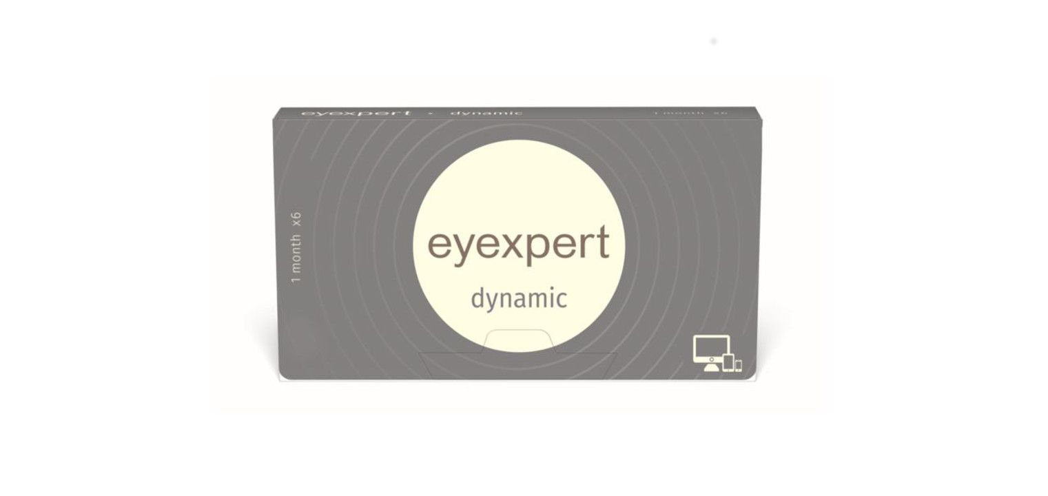 Eyexpert Dynamic - 6er Schachtel - Monatslinsen