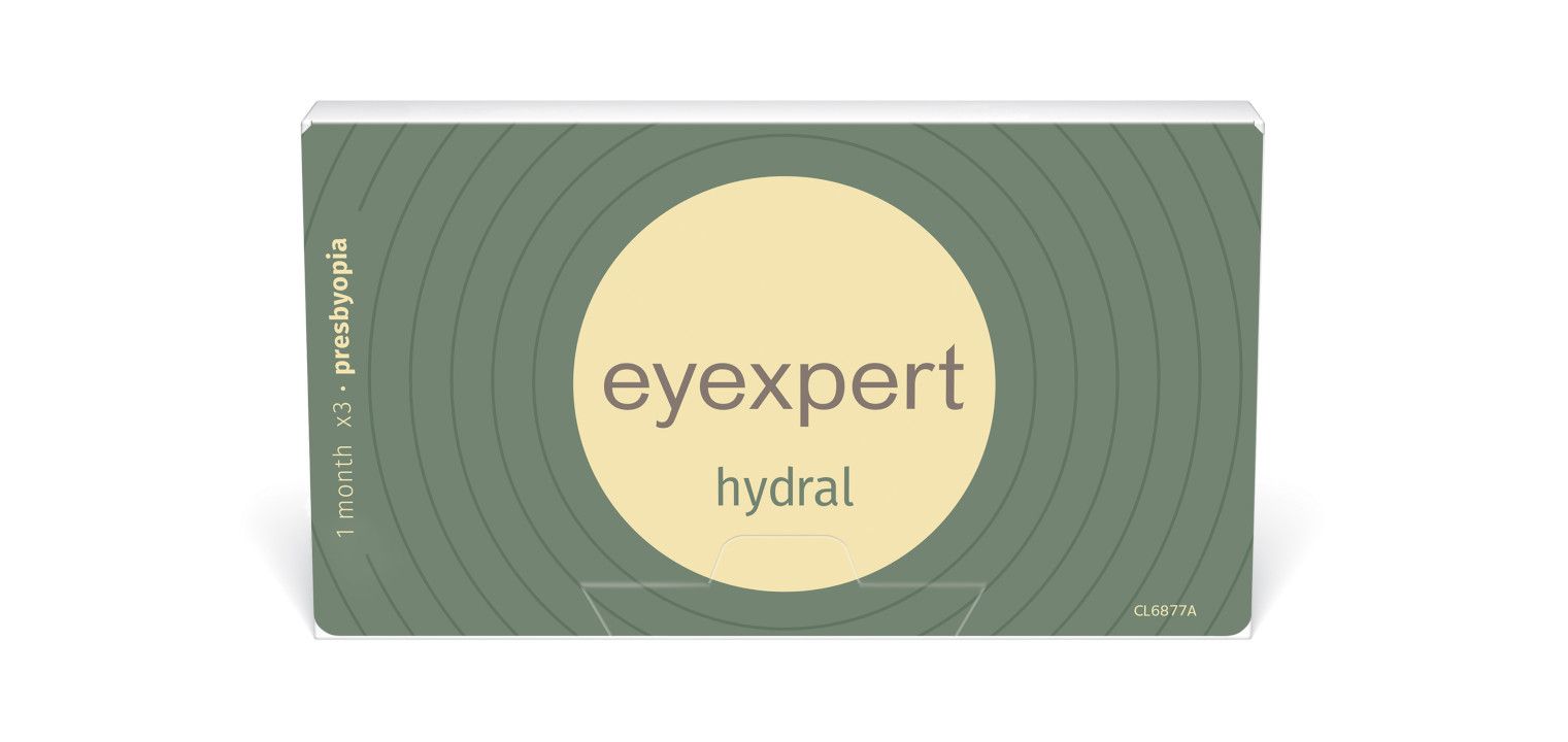 Eyexpert Hydral Presbyopia D - Boîte de 3 - Lentilles Mensuelle