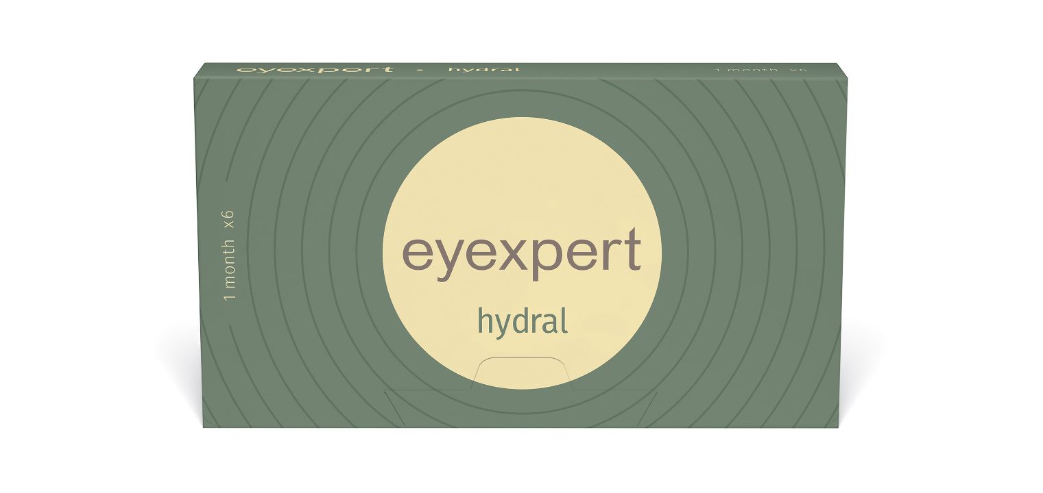 Eyexpert Hydral - 6er Schachtel - Monatslinsen