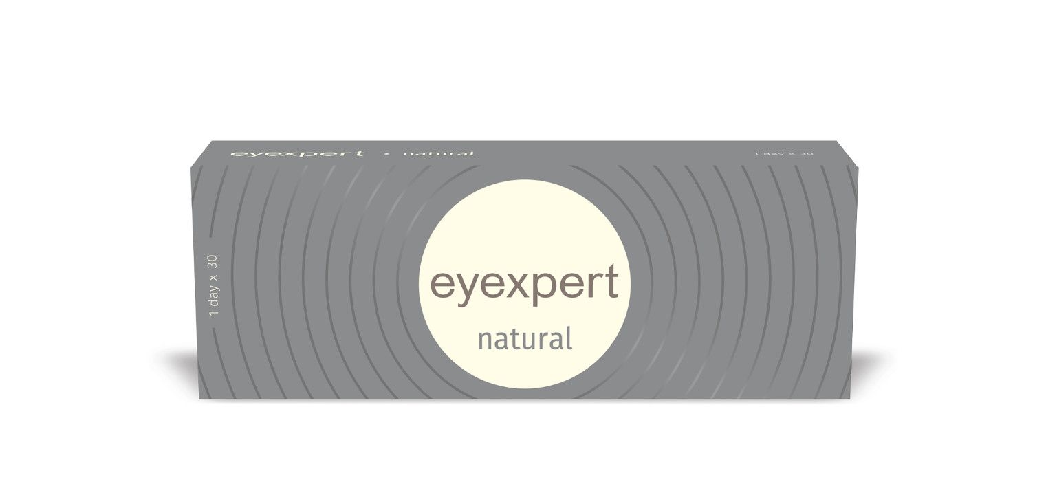 Eyexpert Natural - 30er Schachtel - Tageslinsen