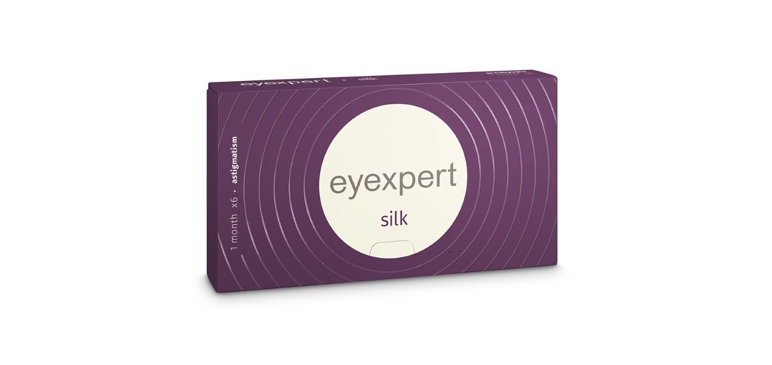 Eyexpert Silk Astigmatism - 6er Schachtel - Monatslinsen