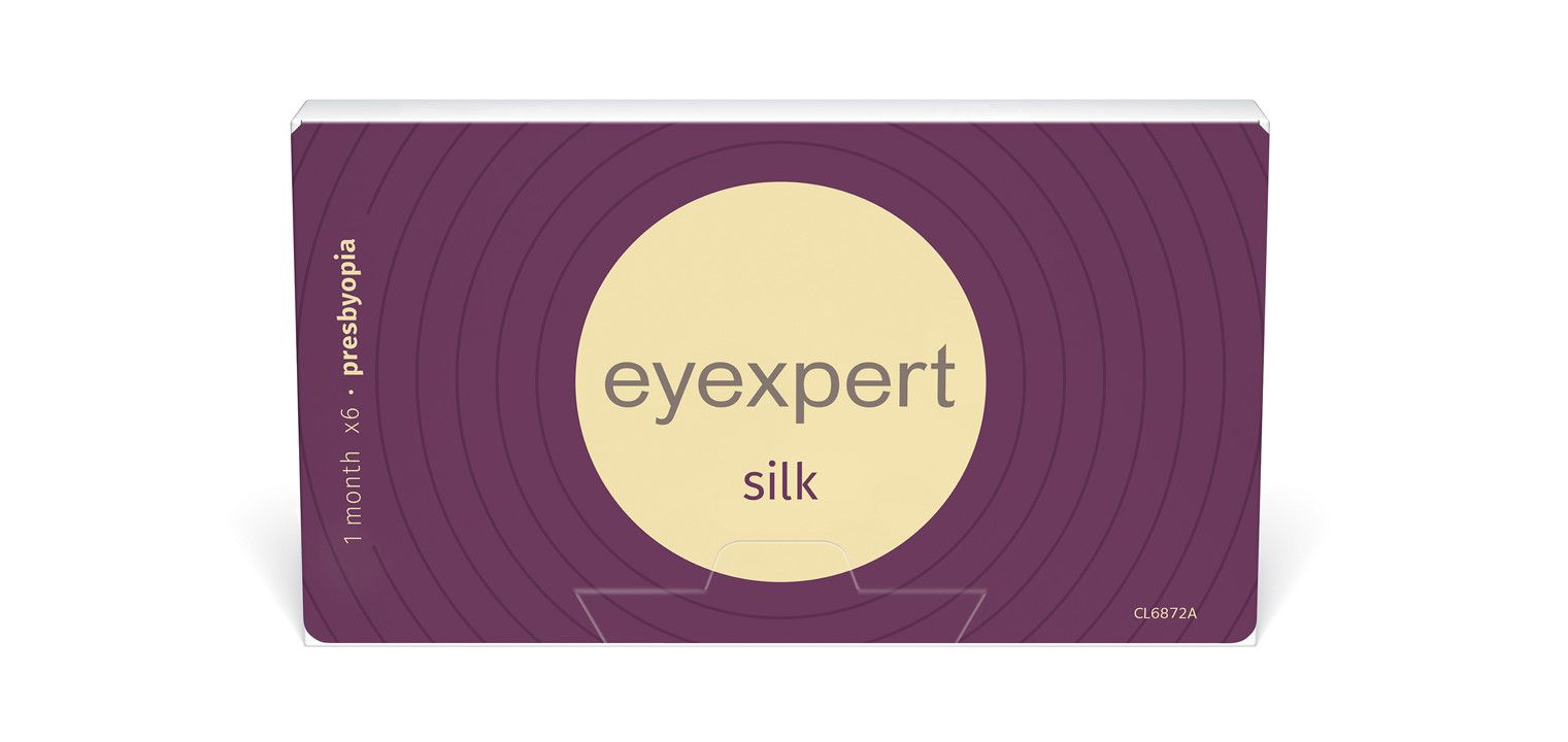Eyexpert Silk Presbyopia D - 6er Schachtel - Monatslinsen