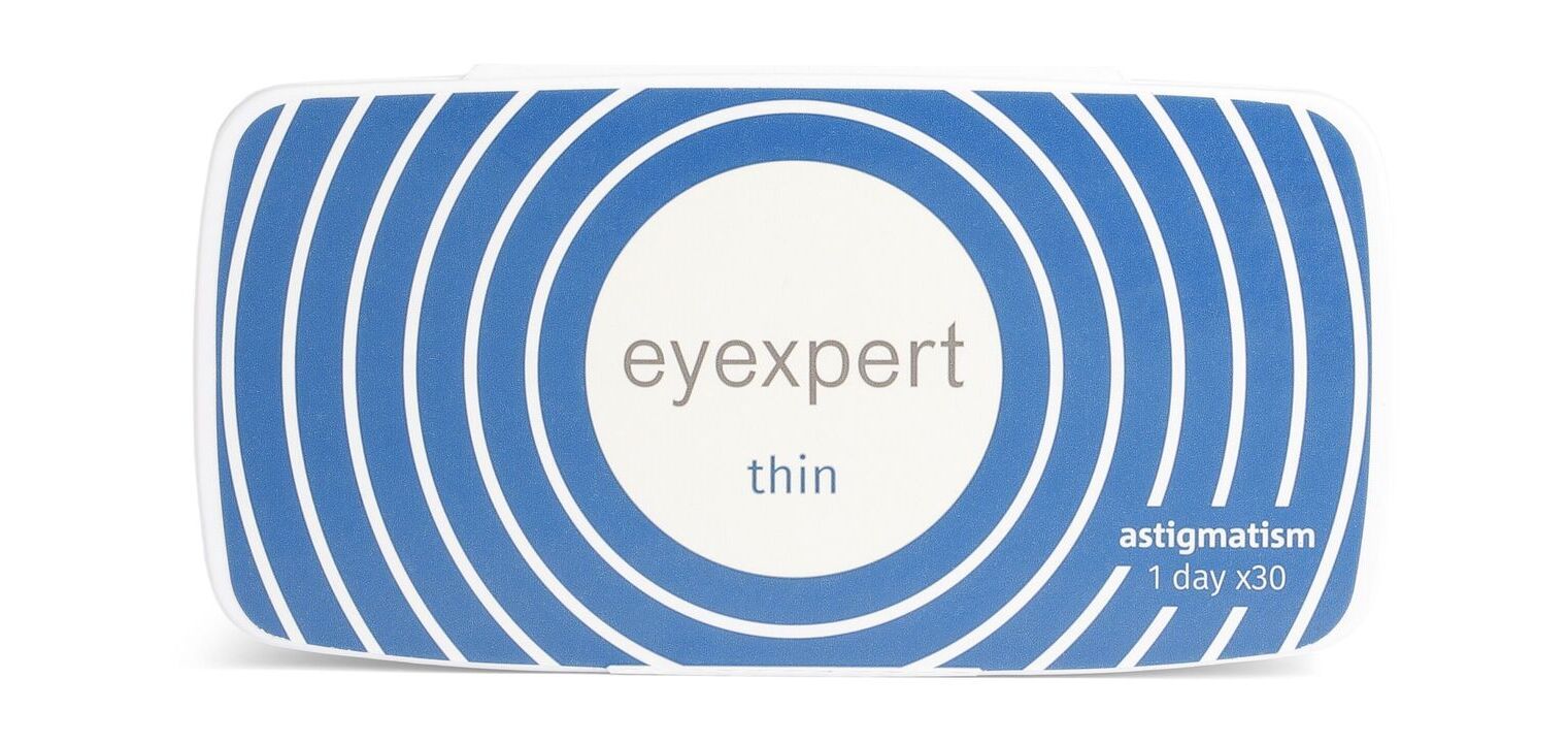 Eyexpert Thin Astigmatism - Boîte de 30 - Lentilles Journalière