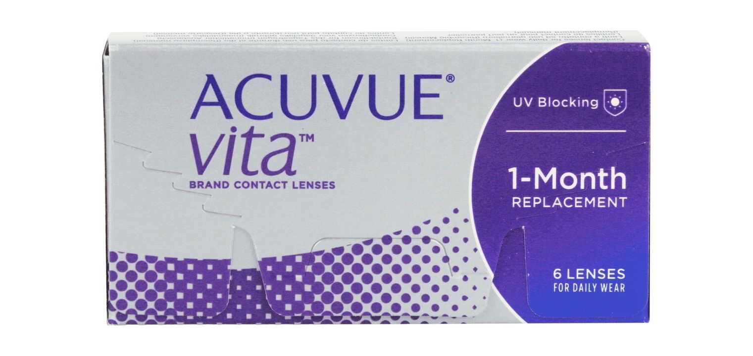 Acuvue Vita - Boîte de 6 - Lentilles Mensuelle