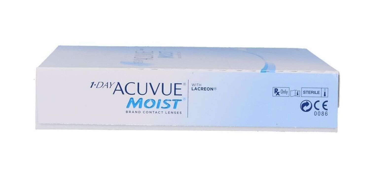 1Day Acuvue Moist - Pack of 90 - Daily Contact lenses