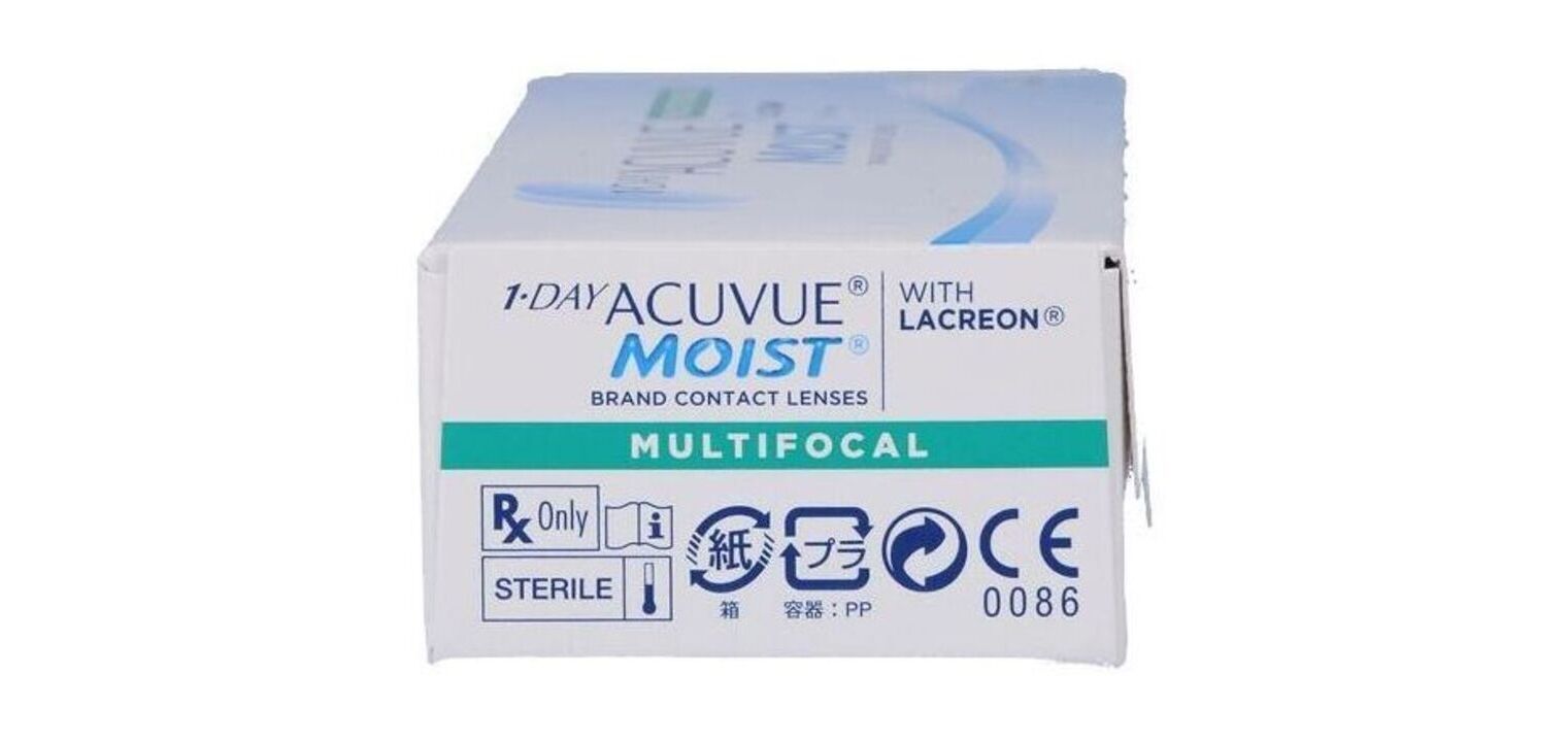 1 Day Acuvue Moist Multifocal - 30er Schachtel - Tageslinsen