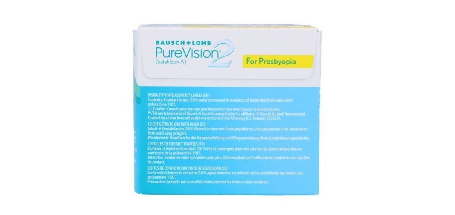 PureVision2 For Presbyopia - 6er Schachtel - Monatslinsen