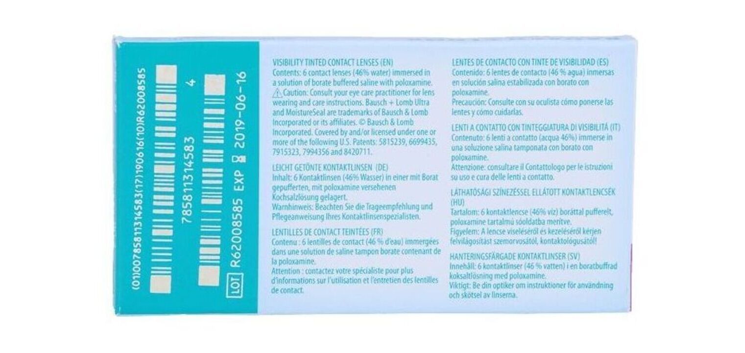 Ultra - Boîte de 6 - Lentilles Mensuelle