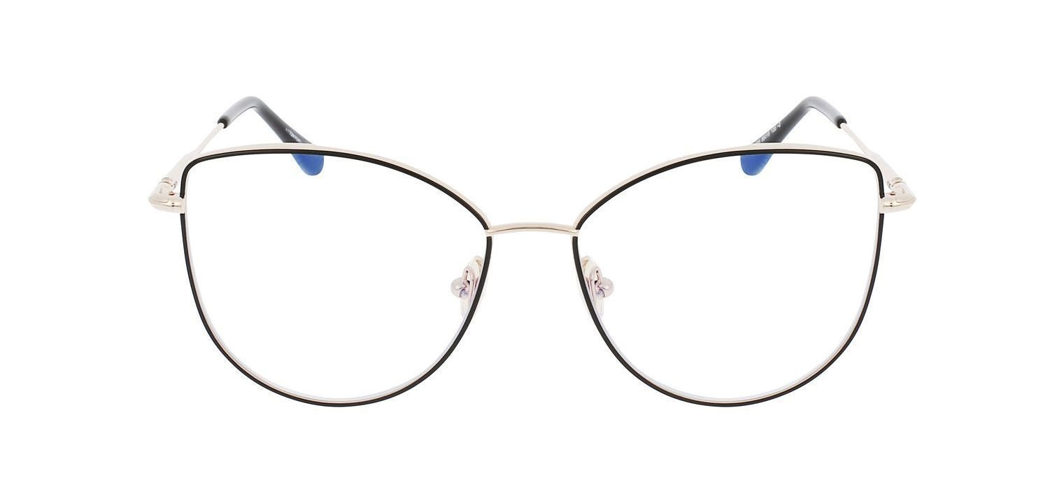 Lunettes de vue Tom Ford Papillon FT5667-B Noir pour Femme