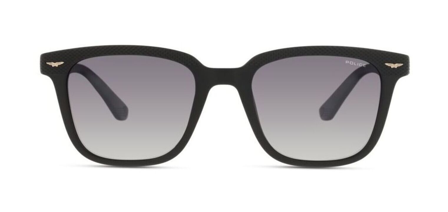 Police Wayfarer Sonnenbrillen SPLE01 Schwarz für Herr