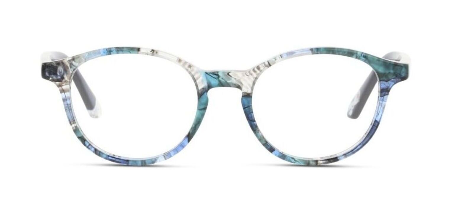 Disney Princesse Round Eyeglasses DPAA157 Blue for Kid