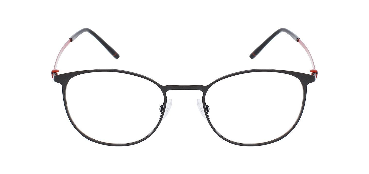 Oxibis Rund Brillen LO1 Grau für Herr