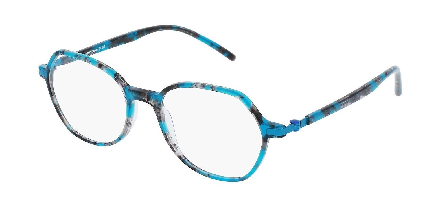 Oxibis Rund Brillen LO20 Blau für Dame