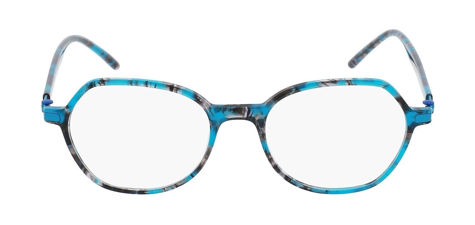 Oxibis Rund Brillen LO20 Blau für Dame