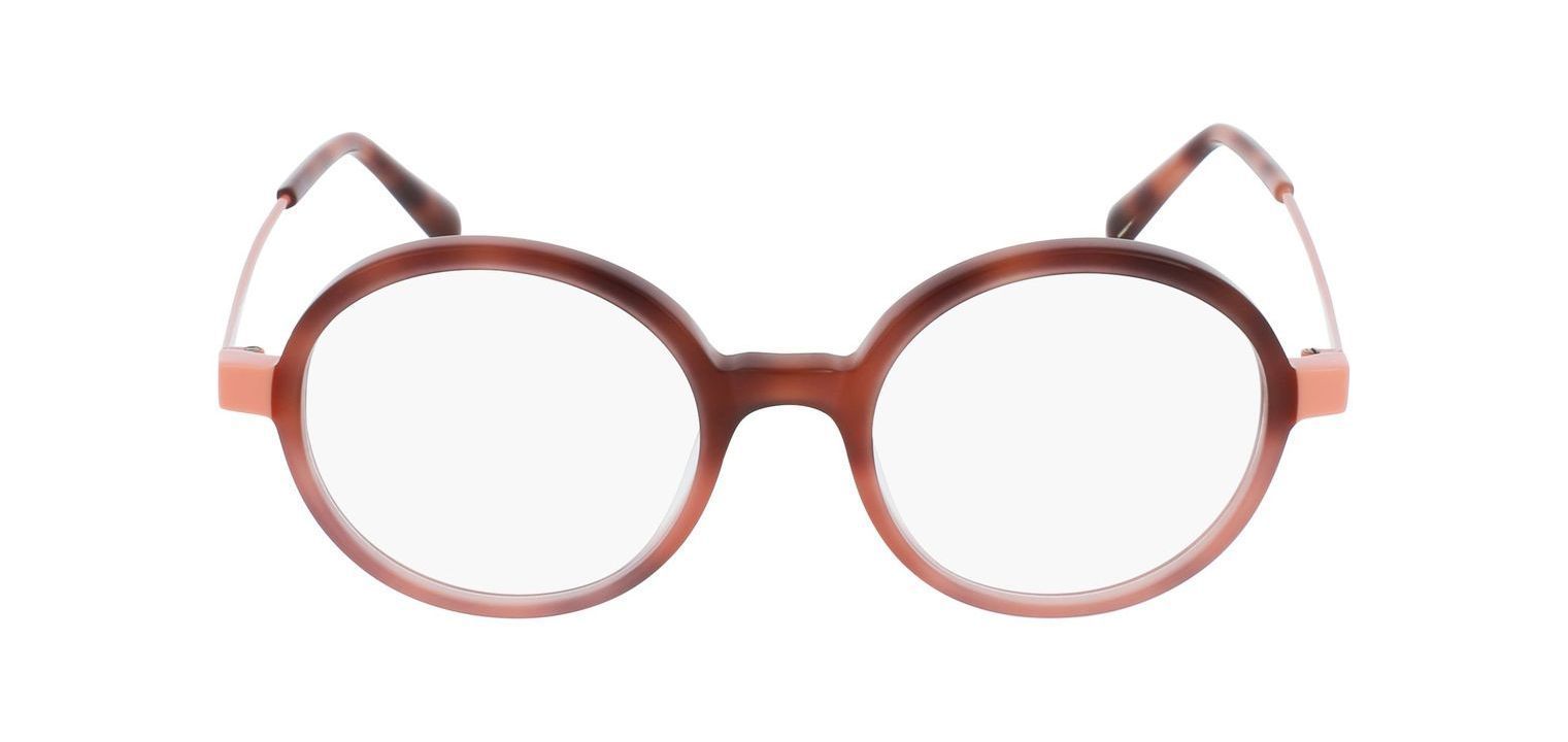 Oxibis Rund Brillen TA2 Braun für Damen