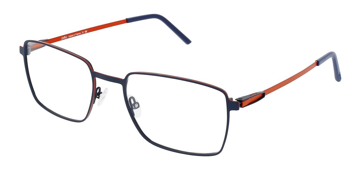 Lunettes de vue Oxibis Rectangle PU6 Bleu pour Homme