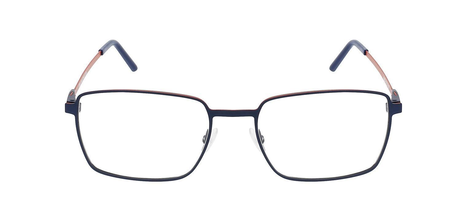 Oxibis Rectangle Eyeglasses PU6 Blue for Man