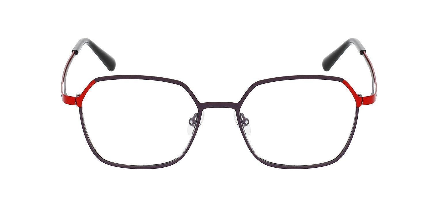 Oxibis Hexagonal Eyeglasses AV4 Purple for Woman