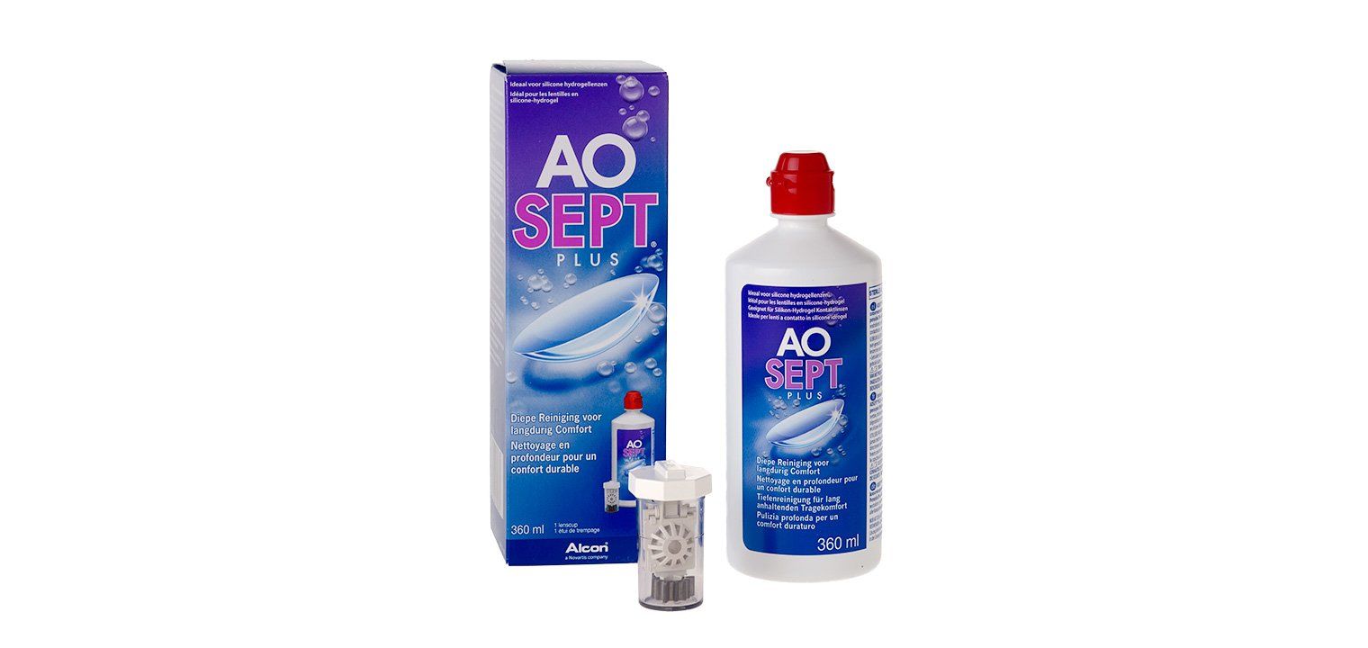 Aosept Plus 360 ml Pflegemittel Weichlinsen
