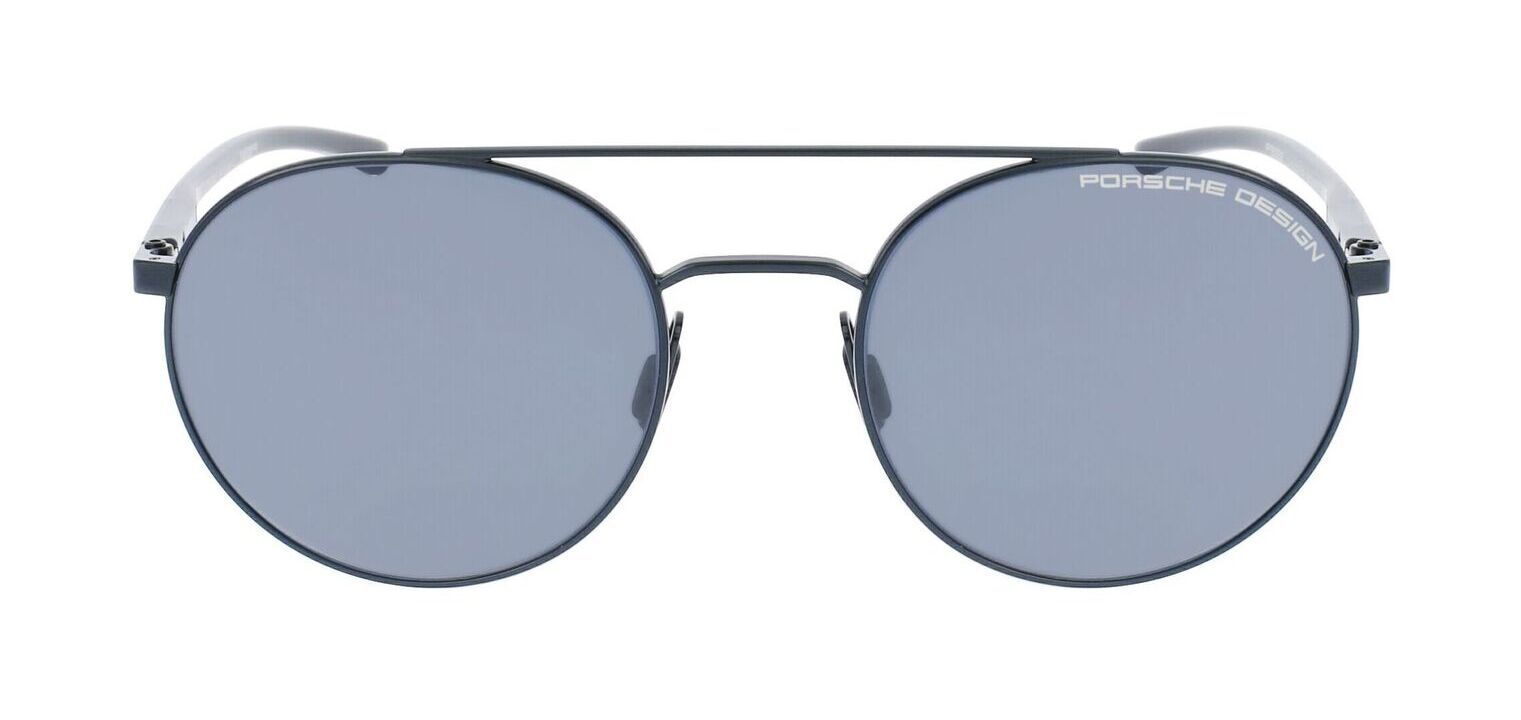 Porsche Design Rund Sonnenbrillen P8932 Blau für Herren