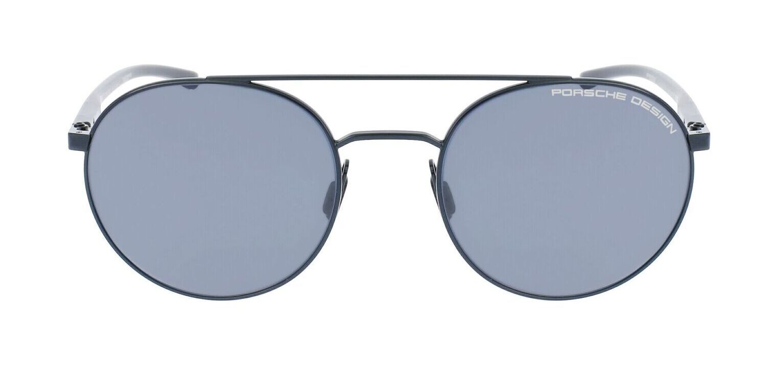 Porsche Design Rund Sonnenbrillen P8932 Blau für Herr