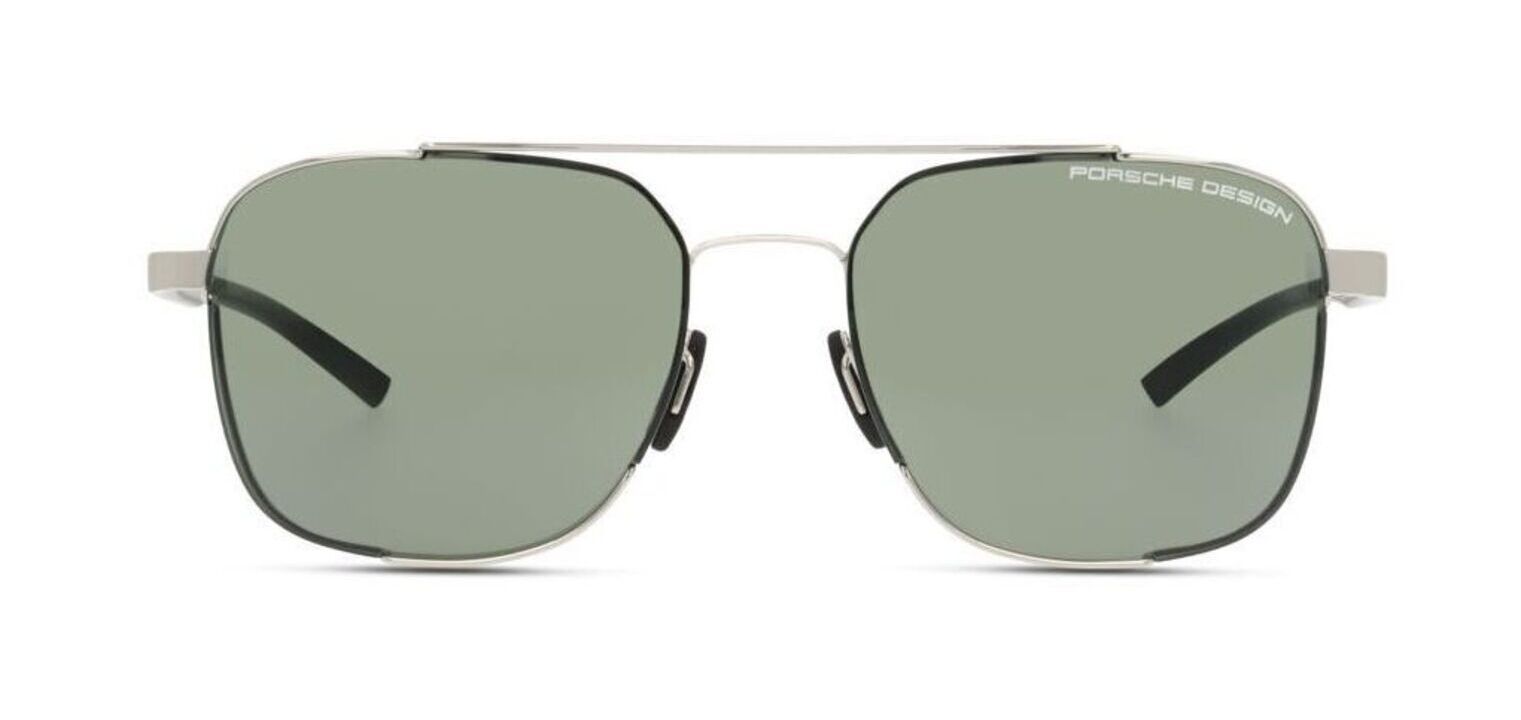 Porsche Design Rund Sonnenbrillen P8922 Sillber für Herren