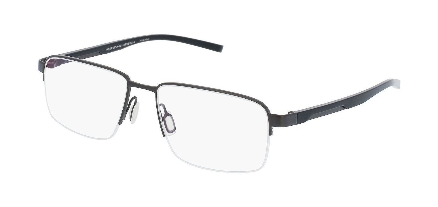 Porsche Design Rectangle Eyeglasses P8747 Grey for Man