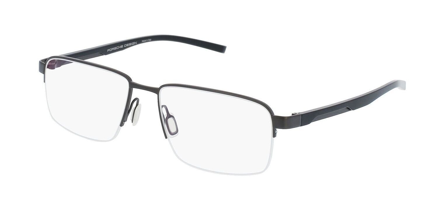 Lunettes de vue Porsche Design Rectangle P8747 Gris pour Homme