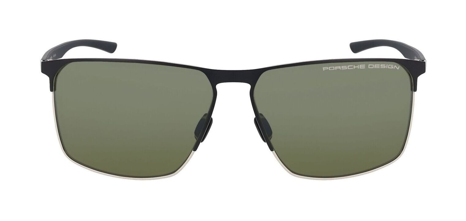 Porsche Design Rectangle Sunglasses P8964 Black for Man