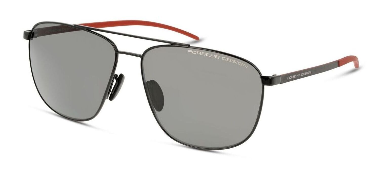 Porsche Design Rechteckig Sonnenbrillen P8909 Schwarz für Herren