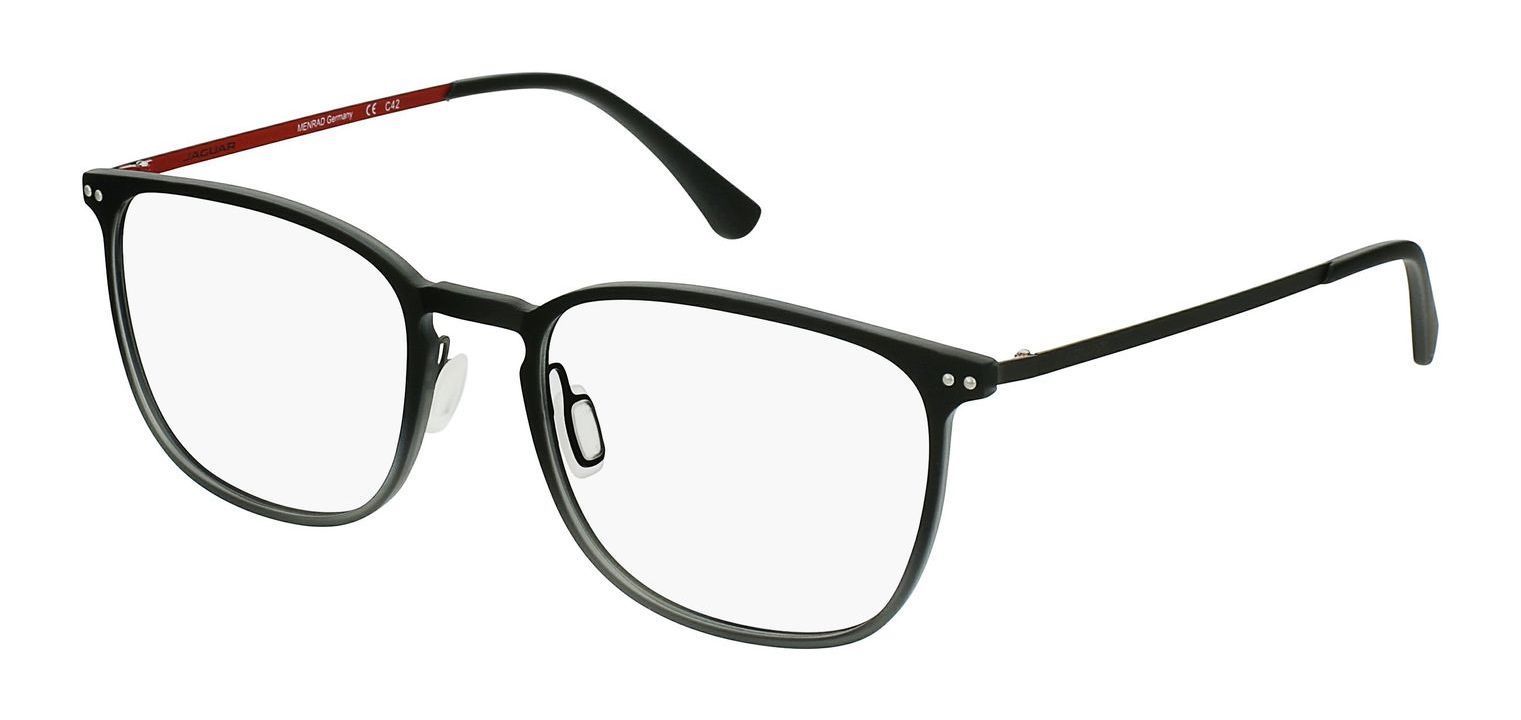 Lunettes de vue Jaguar Rectangle 36813 Noir pour Homme Visilab