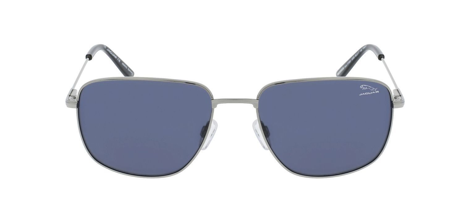Lunettes de soleil Jaguar Rectangle 37360 Argenté pour Homme
