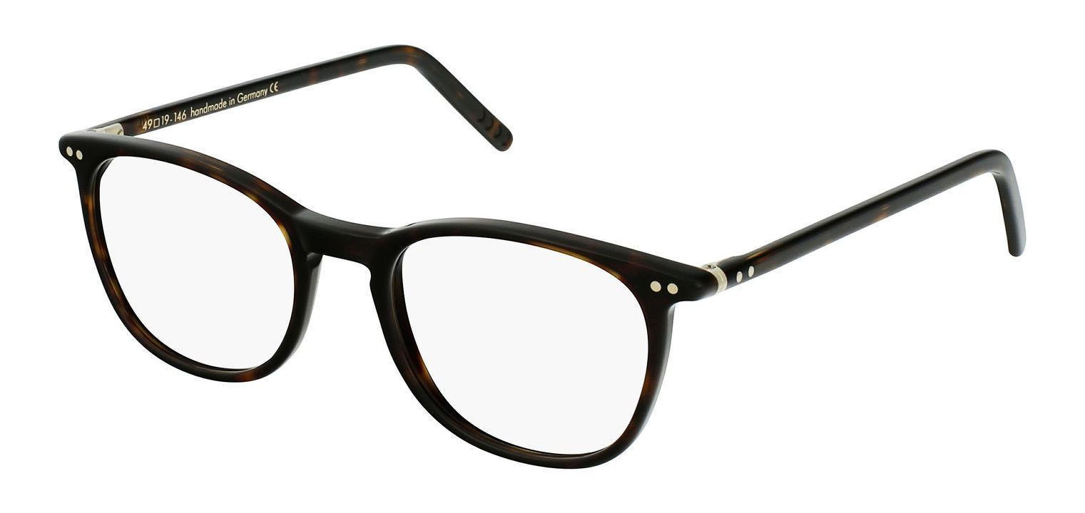 Lunor Oval Eyeglasses A5 234 Marron for Man