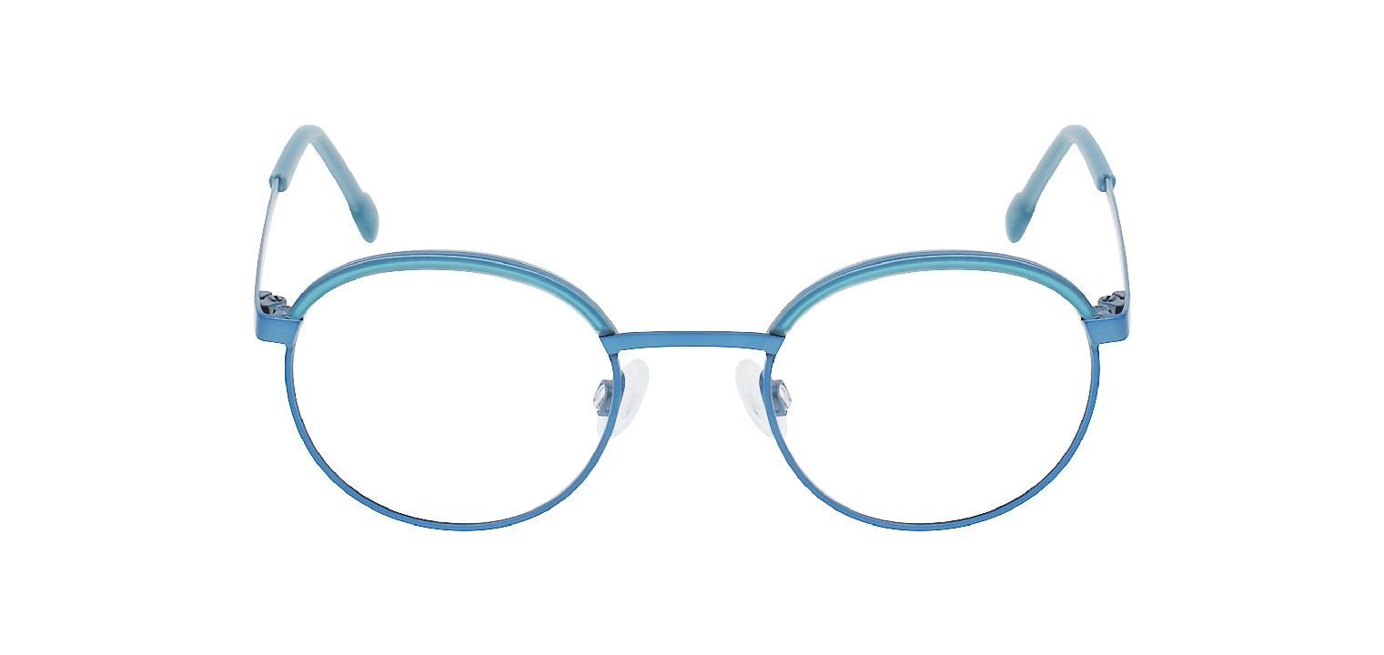 Titanflex Rund Brillen 830119 Blau für Kind