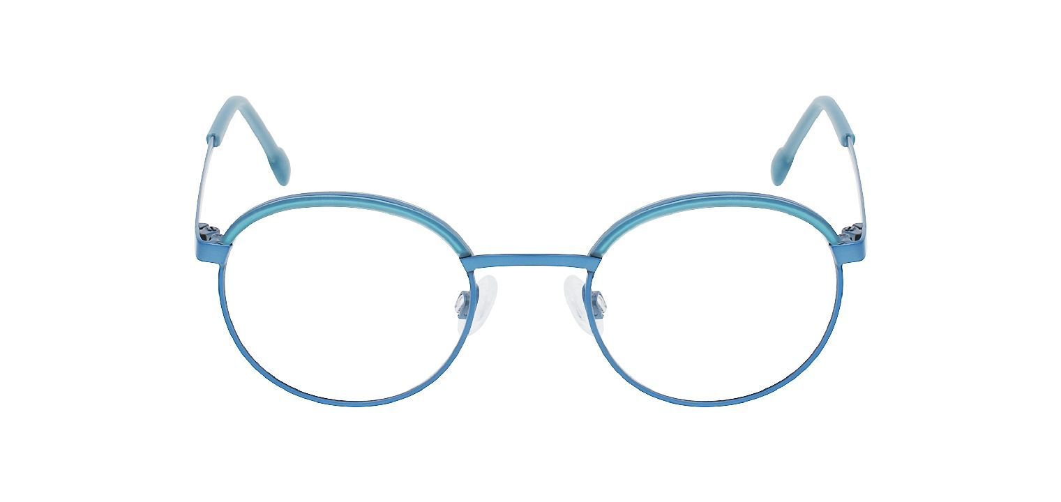 Lunettes de vue Titanflex Ronde 830119 Bleu pour Enfant