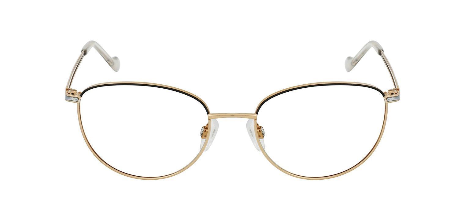 Titanflex Rechteckig Brillen 890080 Schwarz für Dame