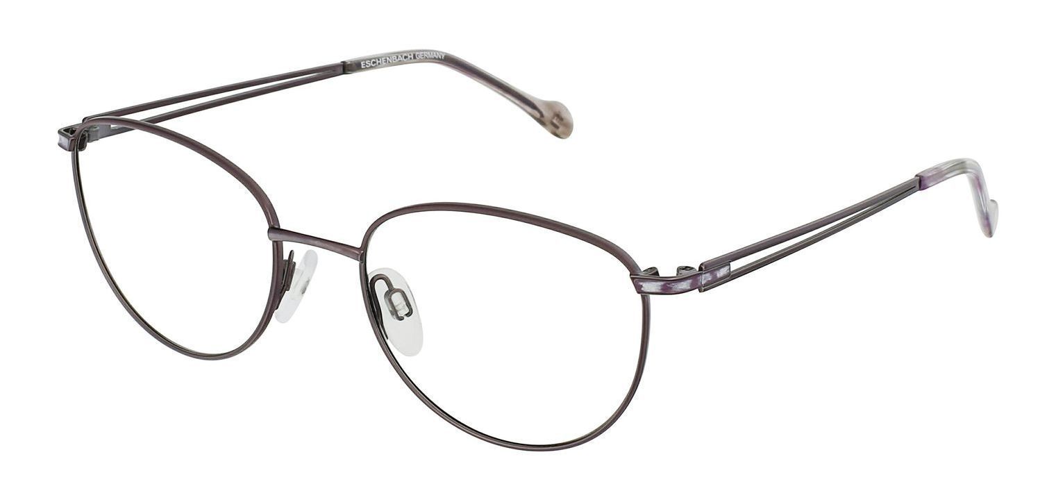 Titanflex Rechteckig Brillen 890080 Violett für Dame