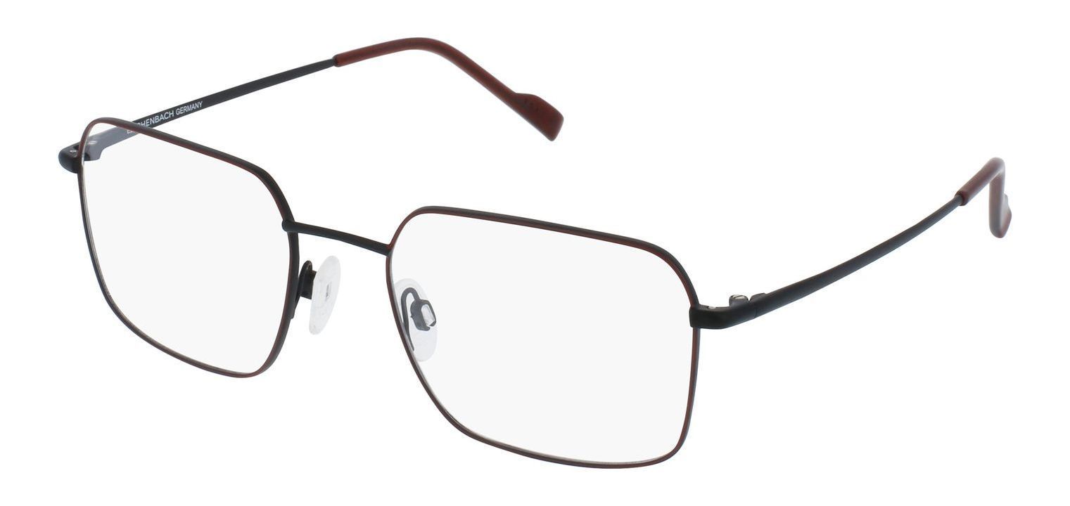 Titanflex Rechteckig Brillen 820890 Schwarz für Herr