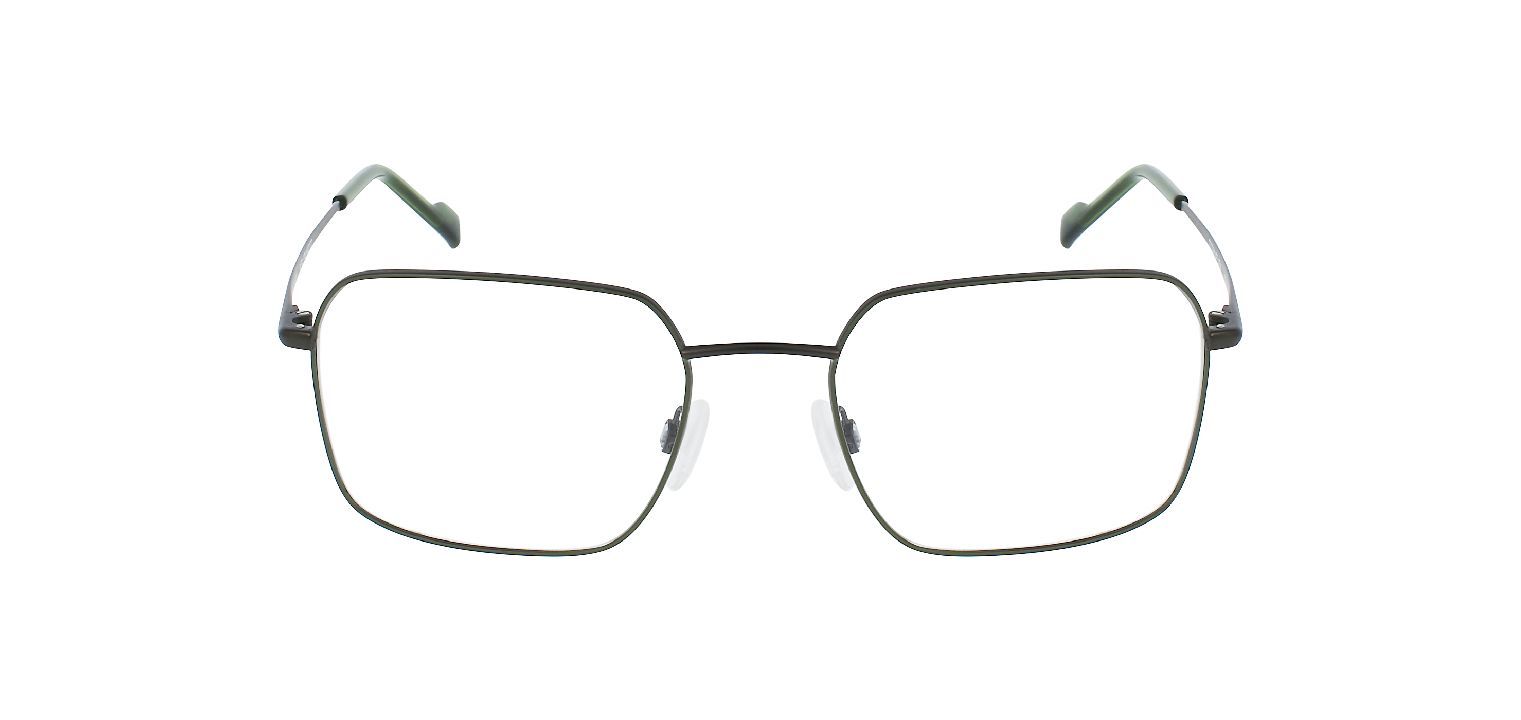 Titanflex Rectangle Eyeglasses 820890 Green for Man