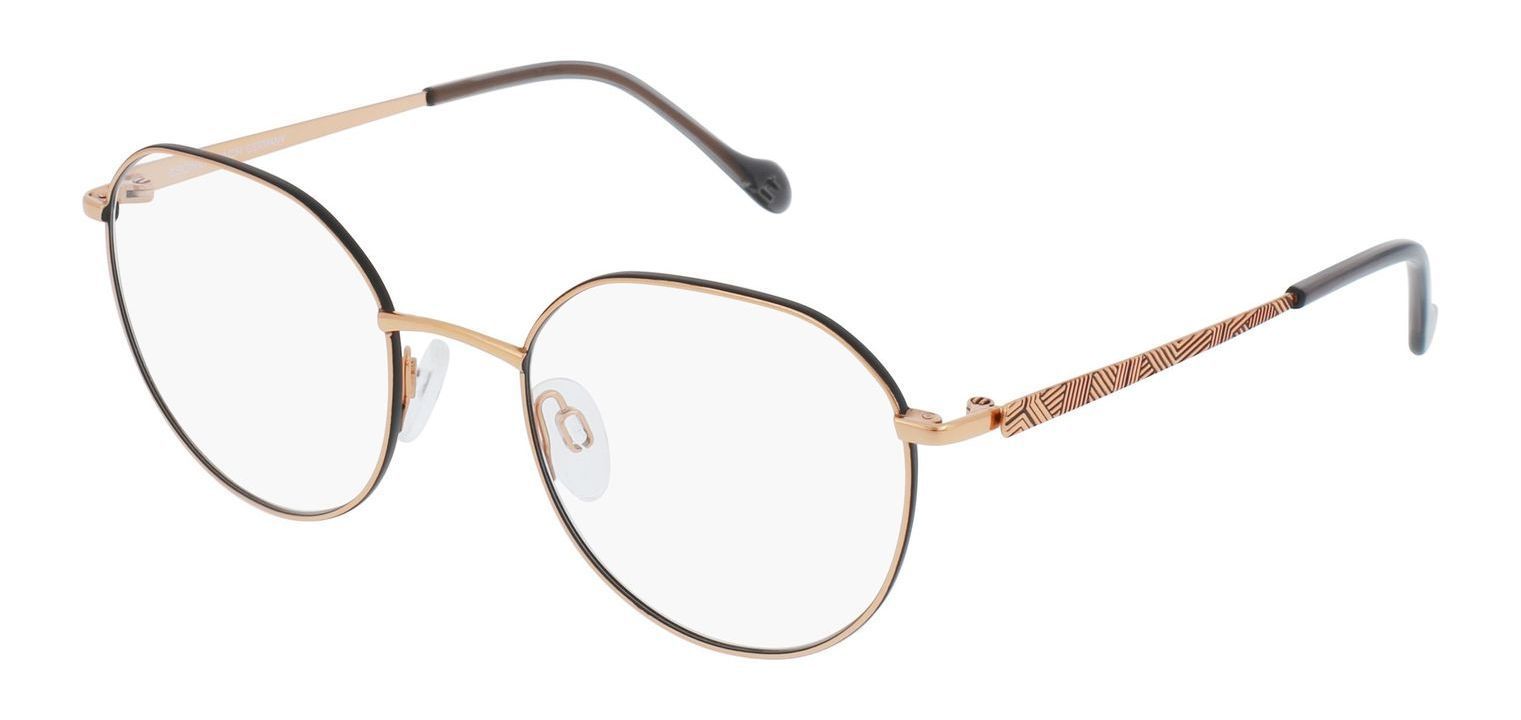 Titanflex Rund Brillen 890089 Rosa für Dame