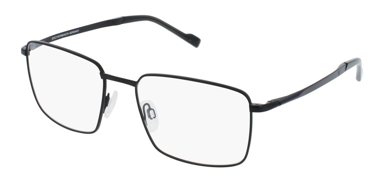 Titanflex Rechteckig Brillen 820897 Schwarz für Herr