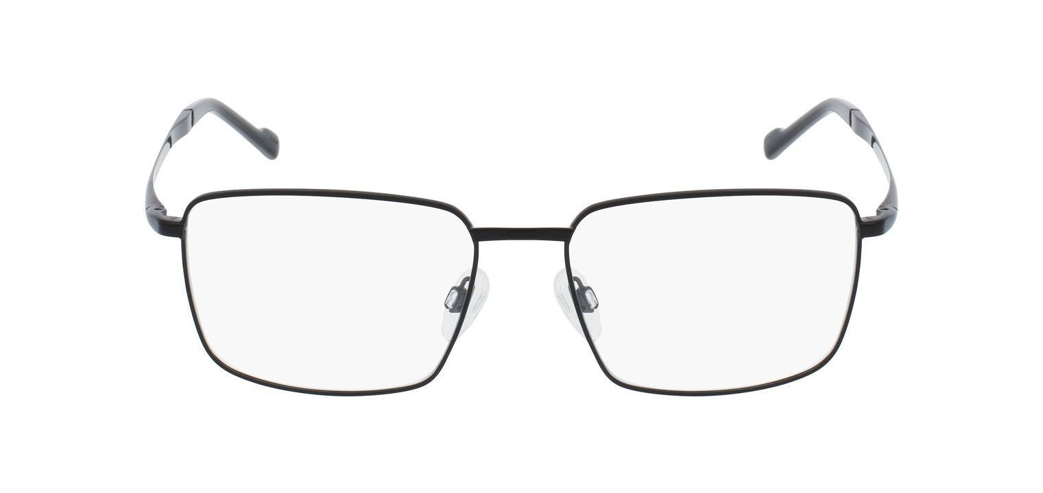 Lunettes de vue Titanflex Rectangle 820897 Noir pour Homme